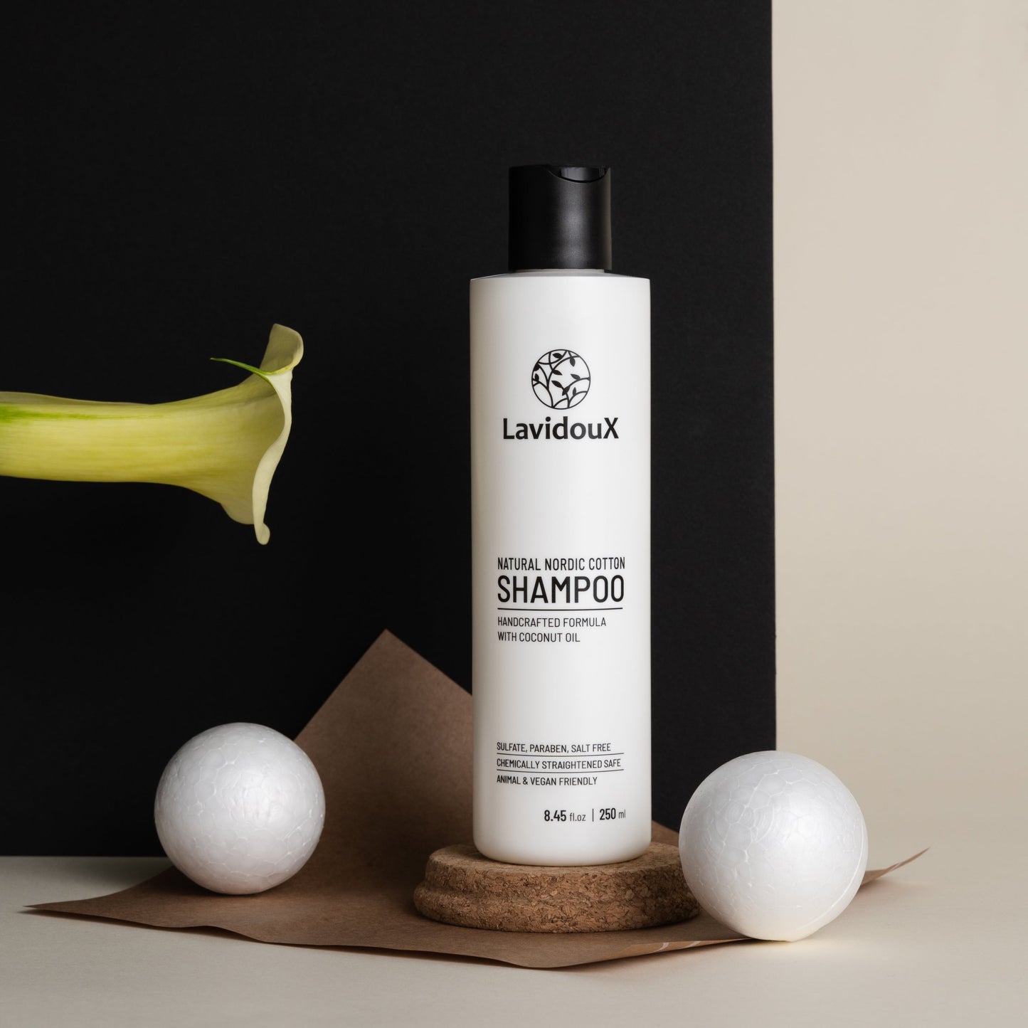 Coffret shampoing et après-shampoing Nordic Cotton