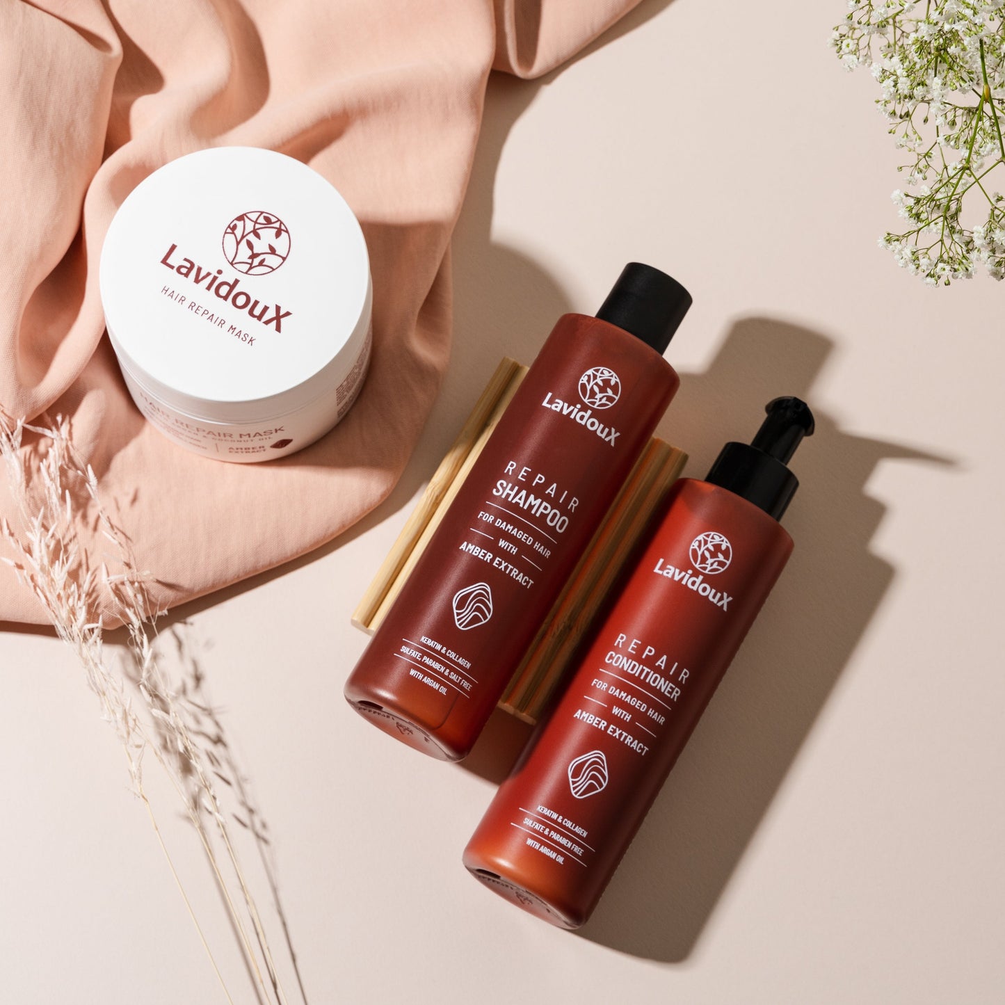 Coffret Shampoing et Après-Shampoing Réparateurs