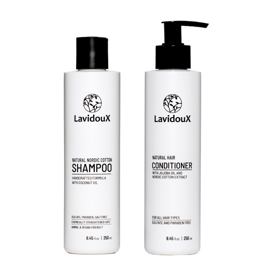 Nordic Cotton Shampoo & Conditioner Set